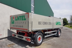 2 Achs Drehschemel Anhänger mit Baustoffpritsche (3)