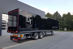2 Achs Sattelauflieger mit Möbel Kofferaufbau und verzinktem Chassis (3)