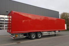 2 Achs Sattelauflieger mit Möbel Kofferaufbau und verzinktem Chassis (6)
