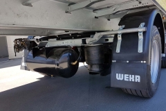 2 Achs Sattelauflieger mit Zwangslenkung und Kofferaufbau für Blumentransport (3)