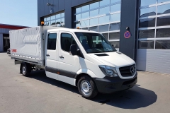 Aluminium Aufbau mit Bordwänden und einem Verdeckgestell (3)