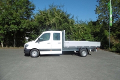 Aluminium Bordwandaufbau für  Transporterklasse mit multifunktionaler Ladungssicherung (5)