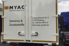 Sandwich Kofferaufbau zum Transport von Lebensmittels (3)